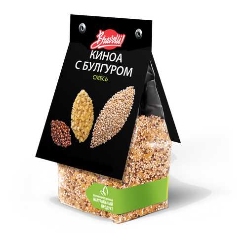 Смесь Bravolli Киноа с булгуром 350г в ВкусВилл