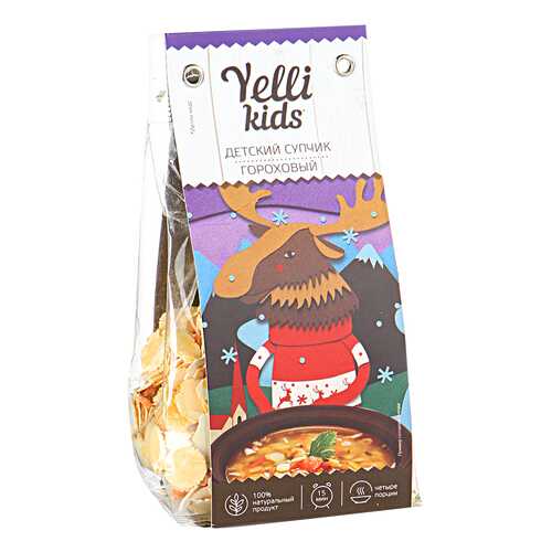 Смесь Yelli kids супчик гороховый детский 100 г в ВкусВилл