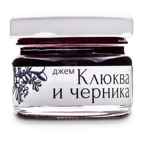 Джем Русский лес Клюква и черника, 25 гр в ВкусВилл