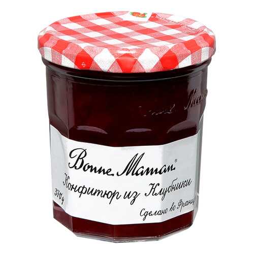 Конфитюр из клубники Bonne Maman 370 г, Франция в ВкусВилл