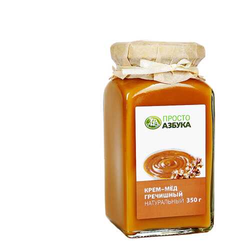 Крем-мед Просто Азбука гречишный 350 г в ВкусВилл