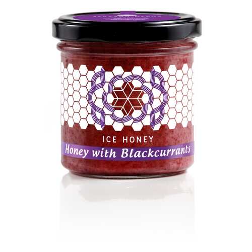 Мед Ice honey с черной смородиной (Honey with Blackcurrants) 200 г в ВкусВилл