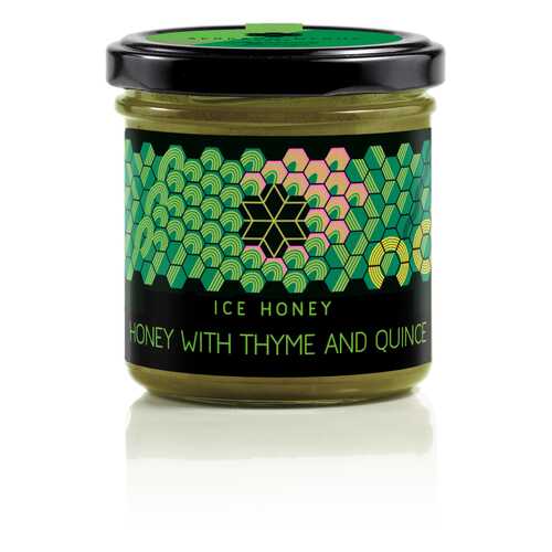 Мед Ice honey с тимьяном и айвой (Honey with Thyme and Guince) 200 г в ВкусВилл