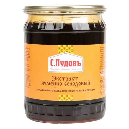 Экстракт ячменно-солодовый С. Пудовъ 0.7 кг в ВкусВилл