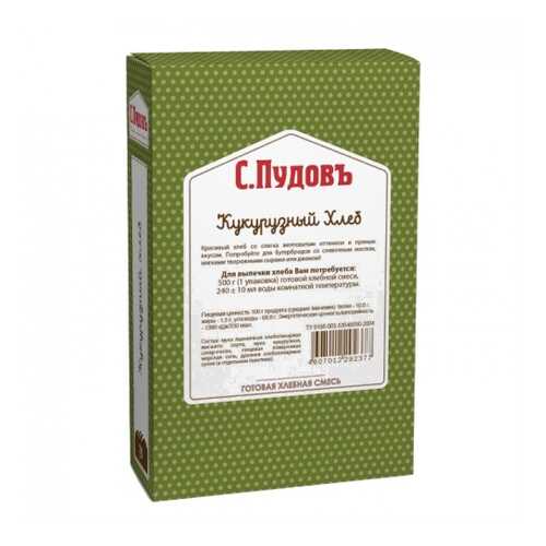 Хлебная смесь кукурузный хлеб 500 г в ВкусВилл