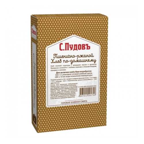 Хлебная смесь пшенично-ржаной хлеб по-домашнему 500 г в ВкусВилл
