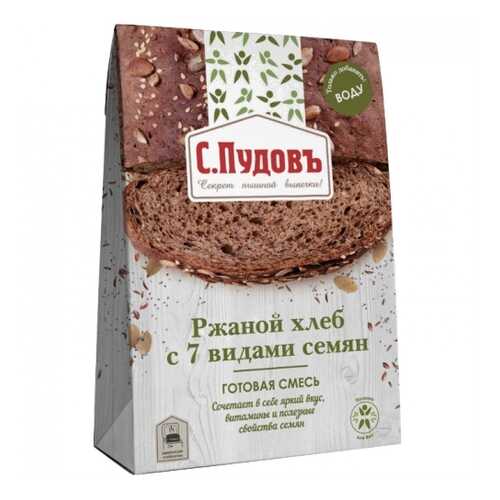 Хлебная смесь ржаной хлеб с 7 видами семян 500 г в ВкусВилл