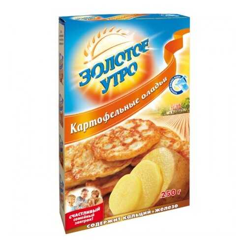 Мучная смесь Золотое утро оладьи картофельные 250 г в ВкусВилл