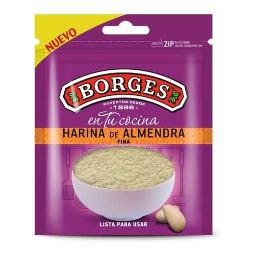 Мука Borges Миндальная 125г в ВкусВилл