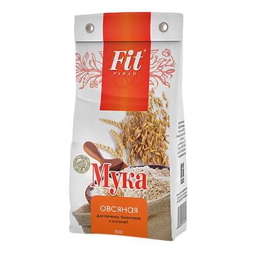 Мука Fit Parad овсяная в ВкусВилл