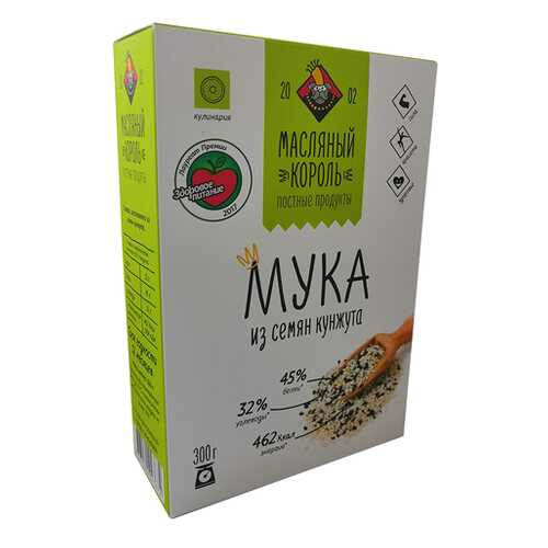 Мука кунжутная Масляный король 300 г в ВкусВилл