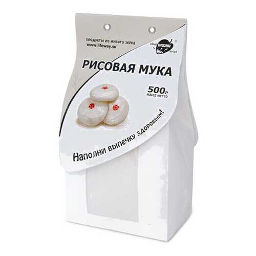 Мука рисовая Образ жизни 500 г в ВкусВилл
