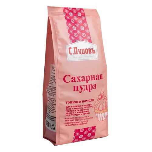 Сахарная пудра С.Пудовъ пленка 0.2 кг в ВкусВилл