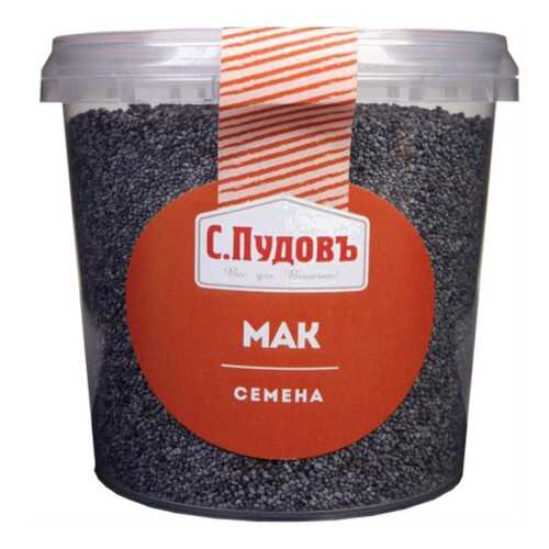 Семена мака целые С.Пудовъ 190 г в ВкусВилл