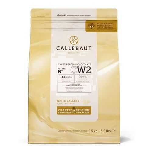 Шоколад белый Callebaut (CW2-RT-U71) 2.5 кг в ВкусВилл