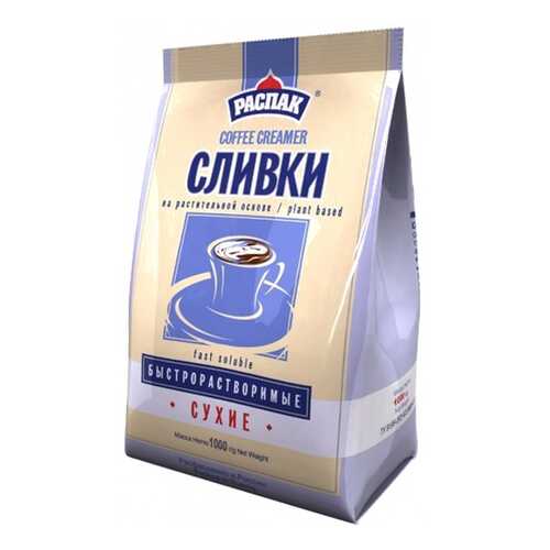 Сливки Распак сухие быстрорастворимые на растительной основе 1 кг в ВкусВилл