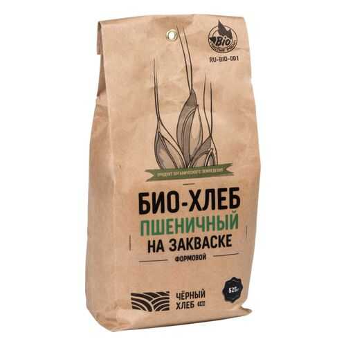 Смесь для выпечки Черный хлеб био-хлеб пшеничный формовой на закваске 525 г в ВкусВилл