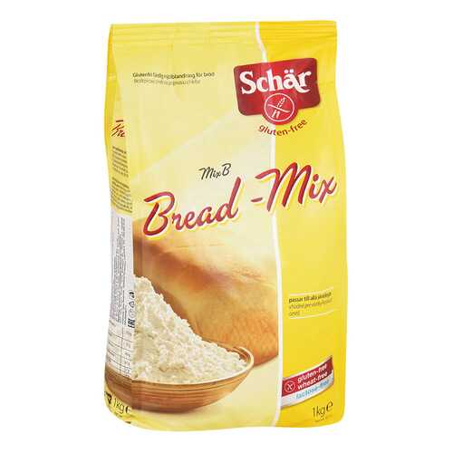 Смесь Dr.Schar mix b для выпечки хлеба без глютена 1 кг в ВкусВилл