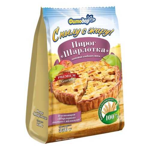 Смесь мучная Фитодар пирог шарлотка 350 г в ВкусВилл