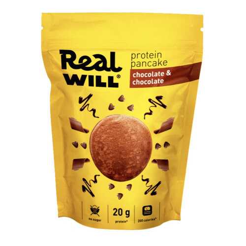 Смесь Real Will для приготовления блинов Шоколад 400 г в ВкусВилл