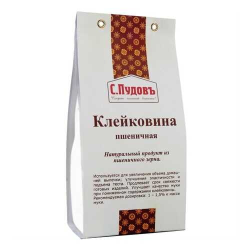 Улучшитель хлебопекарный клейковина пшеничная С.Пудовъ 250 г в ВкусВилл