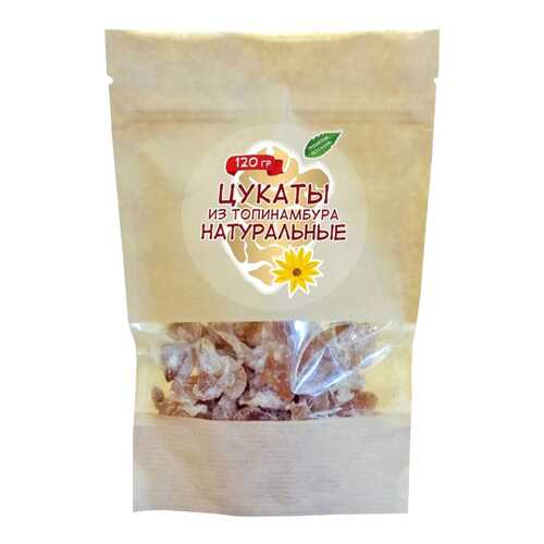 Цукаты Купецкий дом Посадъ из клубней топинамбура с персиком 120 г в ВкусВилл