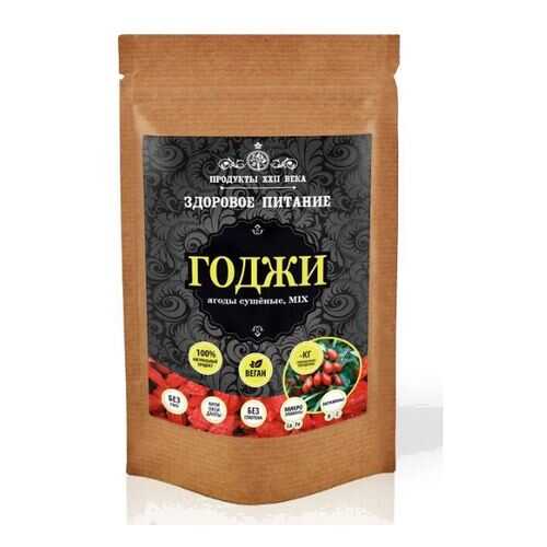 Годжи ягоды Продукты XXII века сушеные mix 100 г в ВкусВилл