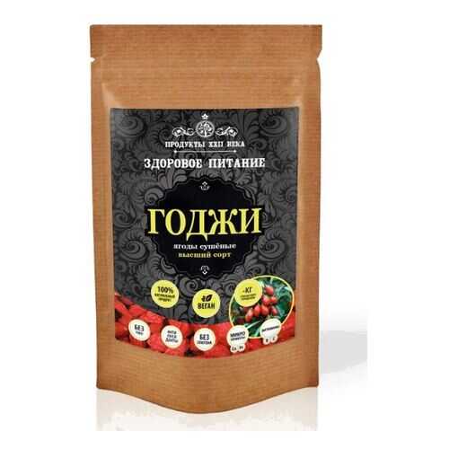 Годжи ягоды Продукты XXII века сушеные в/с 100 г в ВкусВилл