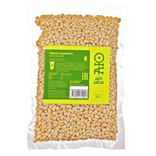 Кедровый орех очищенный Аю-Дух леса 300 г в ВкусВилл