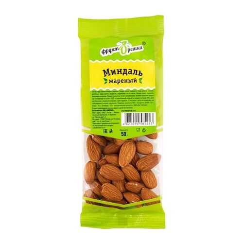 Миндаль жареный ФруктОрешки 50 г в ВкусВилл