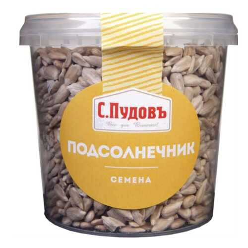 Семена подсолнечника очищенные целые С.Пудовъ 170 г в ВкусВилл