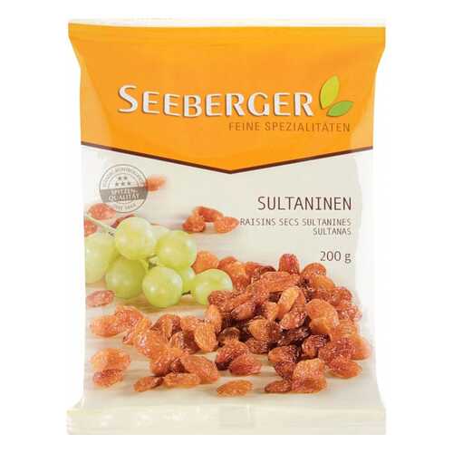 Сухофрукты Seeberger изюм султанский без косточек 200 г в ВкусВилл