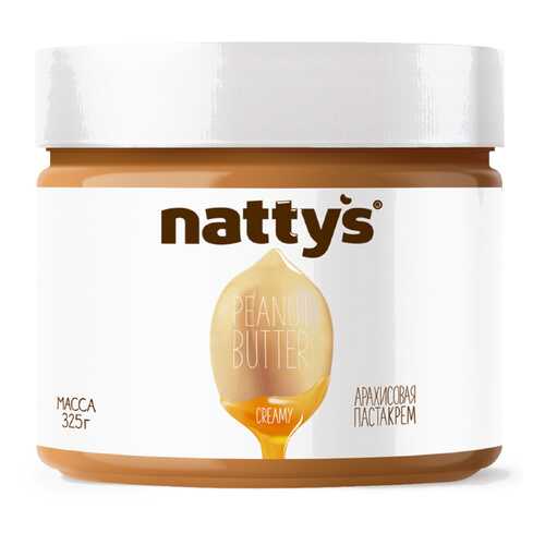 Арахисовая паста Nattys Creamy 325 г в ВкусВилл