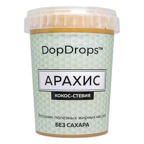 Паста DopDrops арахис-кокос стевия 1000 г в ВкусВилл