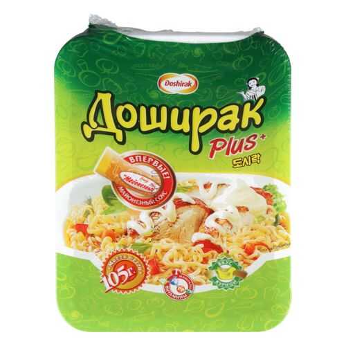 Лапша Doshirak plus быстрого приготовления 105 г в ВкусВилл