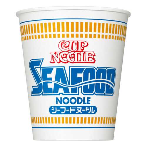 Лапша NISSIN CUP NOODLE Рамэн МОРЕПРОДУКТЫ SEAFOOD,75г, Япония в ВкусВилл