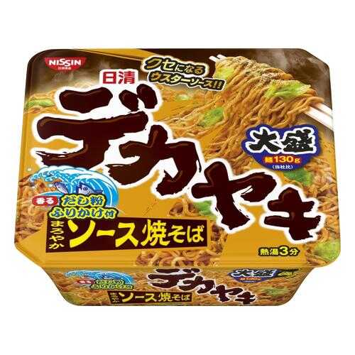 лапша NISSIN ЯКИСОБА с вустерширским соусом,капустой и приправой,чашка,160 гр, Япония в ВкусВилл