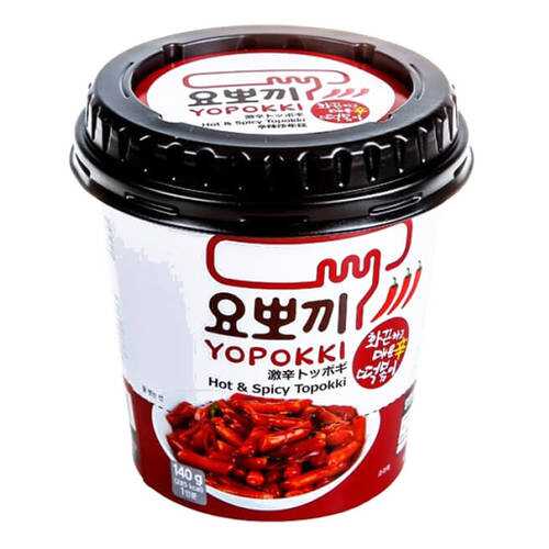 Рисовые клецки токпокки Young Poong Hot Spicy Topokki 120 г в ВкусВилл