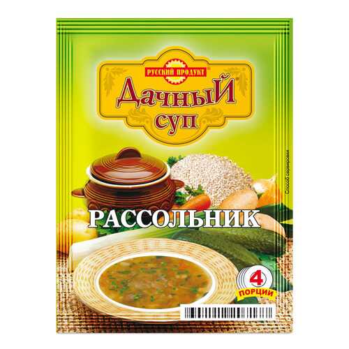Суп дачный Русский Продукт рассольник варочный 65 г в ВкусВилл