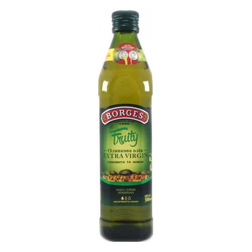 Масло Borges fruity оливковое нерафинированное 0.5 л в ВкусВилл