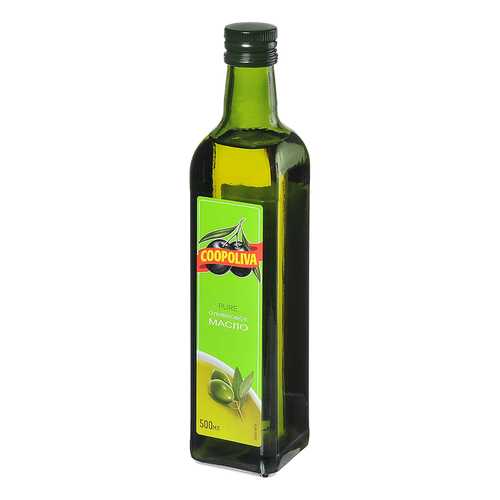 Масло Coopoliva оливковое pure 500 мл в ВкусВилл