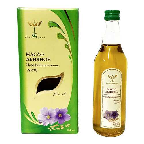 Масло Dial-export льняное 0.1 л в ВкусВилл