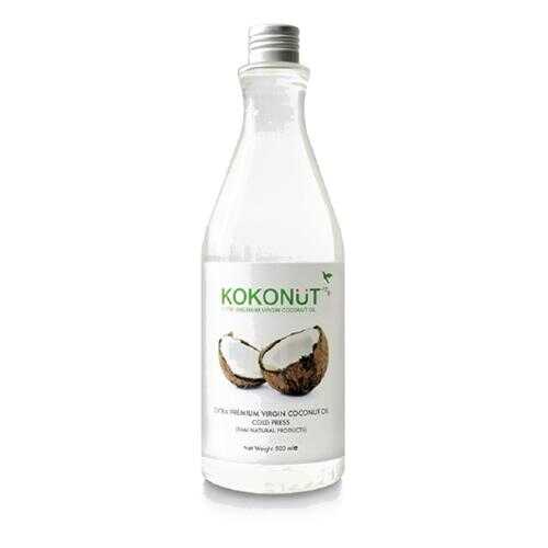 Масло Kokonut кокосовое экстра премиум 100% бутылка 500 мл в ВкусВилл