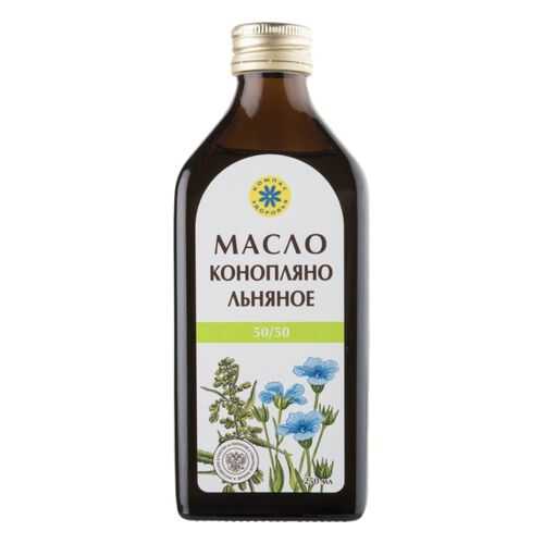 Масло Компас здоровья конопляно-льняное нерафинированное 250 мл в ВкусВилл