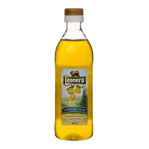 Масло Leonero оливковое рафинированное для жарки 500мл в ВкусВилл
