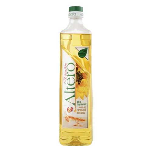 Масло подсолнечное vitality Altero с добавлением масла зародышей пшеницы 810 мл в ВкусВилл