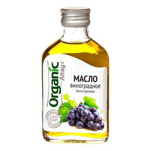 Масло виноградное Organic Life пищевое нерафинированное 100 мл в ВкусВилл
