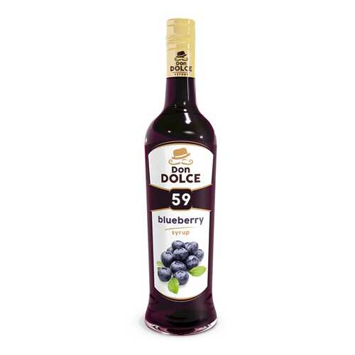 Сироп Don Dolce черника 0.7 л в ВкусВилл