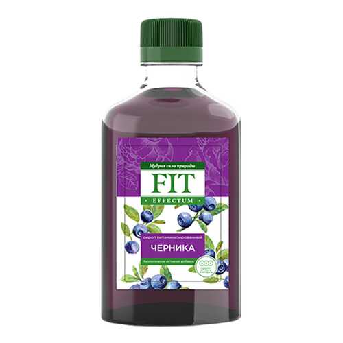 Сироп Fit Parad черника 250 мл в ВкусВилл