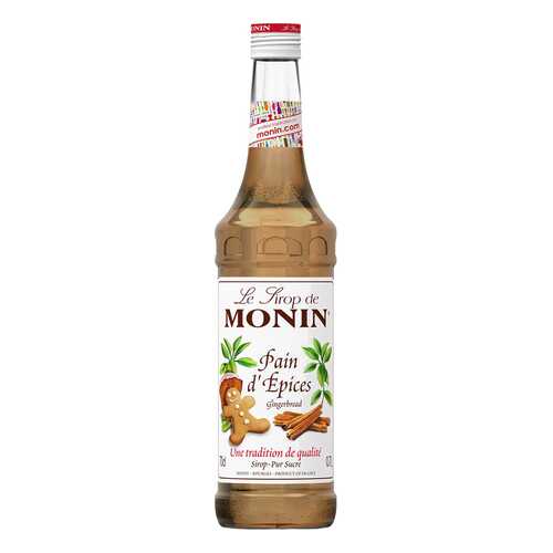 Сироп Monin имбирный пряник 0.7 л в ВкусВилл